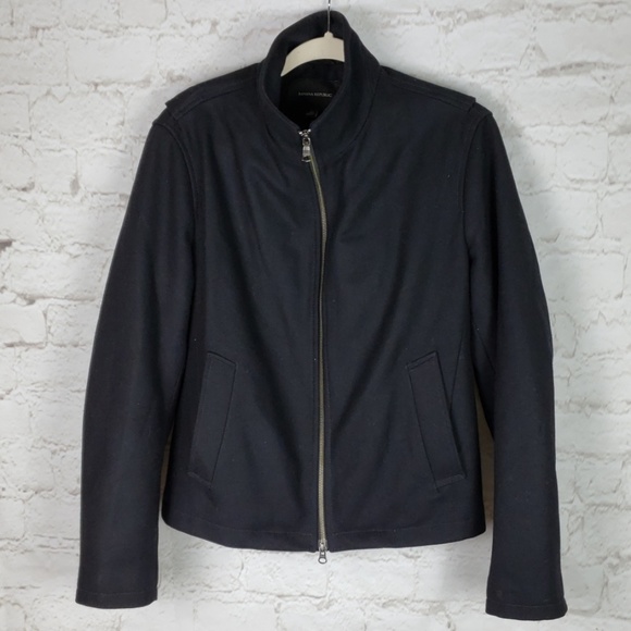Banana Republic Other - Banana Republic Black Mens Coat in size Small